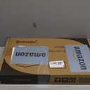 Single LCD Computer Monitor Free-Standing Desk Stand Mount Riser for 13 inch to 32 inch screen with Swivel, Height Adjustable, Rotation, Vesa Base Stand Holds One (1) Screen up to 77Lbs(HT05B-001)) (Black)