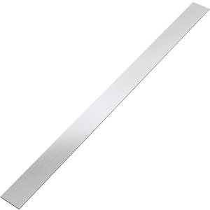 304 Brushed Stainless Steel Finishing Sheet Metal Gap Filler Trim Strip Metal Trim for Home Kitchen Tools (Silver,2 x 30 Inch)