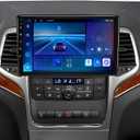 4+64G Car Stereo for Jeep Grand Cherokee 2011-2013, Dodge Ram 2009-2012 with Carplay Android Auto, 10 Inch Touch Screen Single Din Car Radio with Bluetooth GPS WiFi FM Radio & Backup Camera