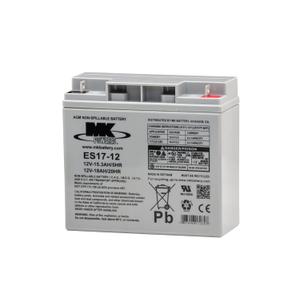 MK Battery ES17-12 Maintenance-Free Rechargeable Sealed Lead-Acid Battery