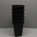 shouwuhho Bed Risers 8 Inch Heavy Duty, Furniture Risers Lifts 12" 8" 4" for Table, Desk Leg, Sofa, Couch, Adjustable Bed Frame Risers Supports Up to 6,000 Lbs, Black, 6 Pack