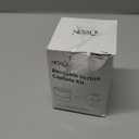 Nessus Reusable Pod Kit for Nespresso Pods Vertuo, Reuse Old Coffee Pods for Nespresso Vertuo: 100 Pcs Aluminum Foil Seal Lid, Holder, Brush, Refillable Vertuo Plus Next Capsule Machine(No Pods Come) (Black)