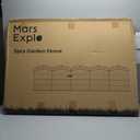 5 Panels No Dig Decorative Outdoor Garden Fence with Gate, 40 in(H) X 11.8 ft(L) Animal Barrier Fencing, Rustproof Portable Fence, Temporary Dog Fence Outdoor for Yard, Outside, Backyard