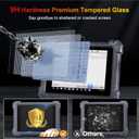 for Autel Scanner 10.1-Inch Screen Protector for Autel Elite/MS909C/MS909CEV/MS906 MAX Screen Replacement Film Anti-Scratch Tempered Glass Protective Film (for Autel MaxiSYS MS906 MAX 10.1-Inch)