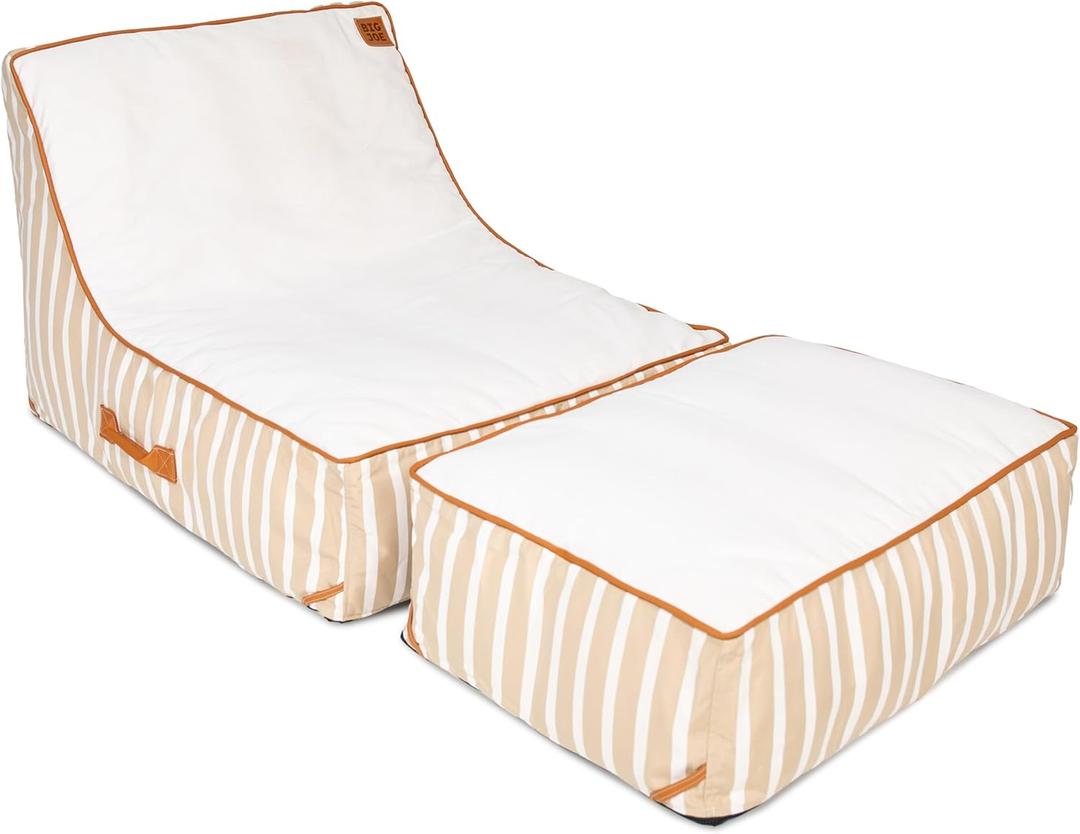 Big Joe Lux Sealander Pool Float and Patio Chair, Premier Mesh, Durable UV Protected Polyester Blend, No Inflation Needed