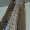 UNISHADES Bamboo Roman Shades w/Valance, 28.5" W × 64" H, Highfield Teak