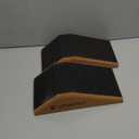 UNMERA Squat Wedge Block 2PCS Non Slip Professional Ramp, Platform for Heel Elevated Squats and Calf Raises