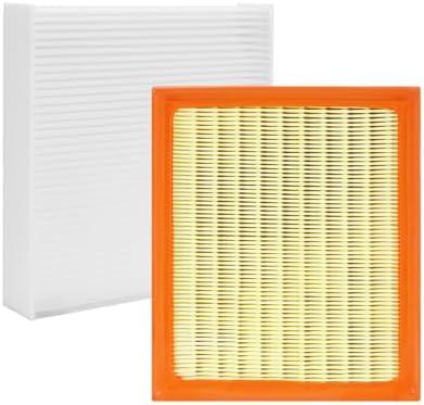 Pack of 2, Engine and Cabin Air Filter Combo Set Replaces part number: 17801-37020, 87139-07010, 17801-0T040, 17801-37021, 72880-AJ000, 72880-AJ0009P, 87139-02020, 87139-02090