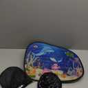 ABSOFINE Car Window Sun Shades for Baby Kids 2 Pack 19"x14", Ocean World Window Shades Sun Blocker Cover, Baby Car Shades for Back Windows with 8 Suction Cups and Storage Bag, Anti Glare & UV