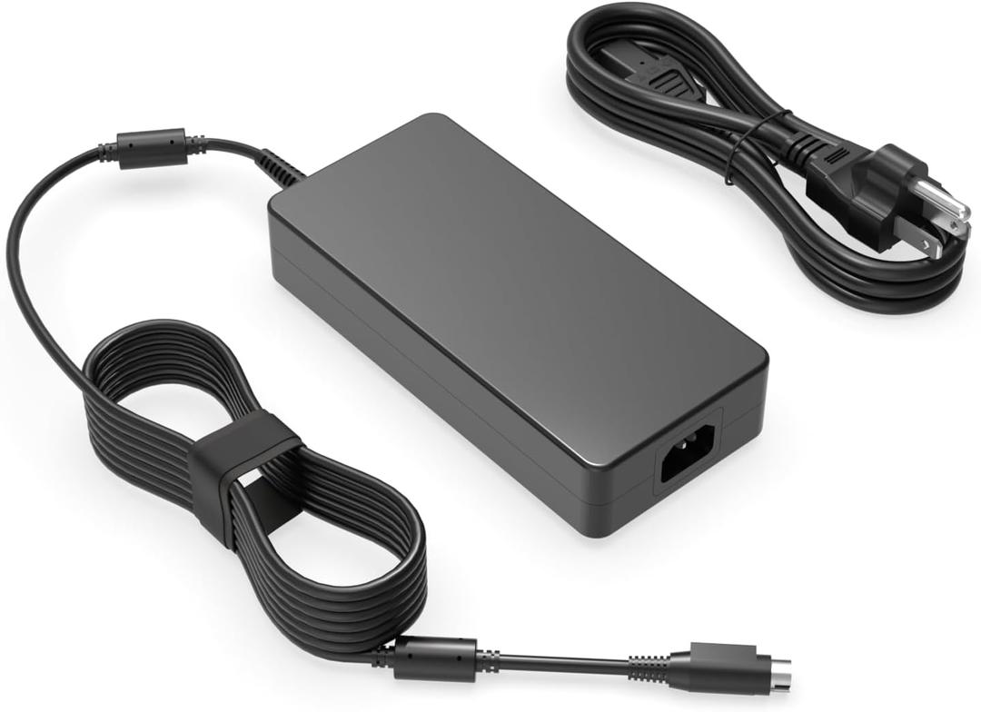 Superer 330W AC Charger Fit for MSI Trident 3 GT63 GT75 GT73VR GT75VR GT83 GT83VR WT75, Fit for Vortex W25 G25 GT80 GT80S, Titan SLI 4K PRO X711 P775DM3G Laptop Power Supply Adapter Cord