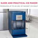 FRIGIDAIRE Gallery EFIC255 Countertop Crunchy Chewable Nugget Ice Maker, 44lbs per Day, Auto Self Cleaning, 2.0 Gen, Navy