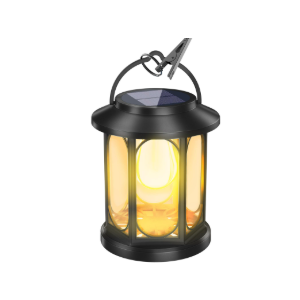 Woenergy Solar Lanterns Outdoor Waterproof, Hanging Solar Lights for Outside, Upgraded Flickering Flame Solar Lanterns, Solar Powered Lanterns for Garden Patio Yard Decor,1 Pack (Warm Light)