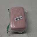 LTGEM Camera Case for Canon EOS Rebel T7 / R50 / R100 / R50 V / T6 / R8 / R10 / RP / SL3 / R5 / T100 DSLR SLR Camera and 18-55mm/18-45mm Lens with Shoulder Strap, Pink