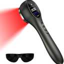 Anyork Red Light Therapy Device for Body, Near Infrared Light for Joint Muscle PainReIief with LED Display (3 x 808nm +14 x 650nm)