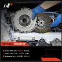 A-Premium Transmission Clutch Kit with Flywheel Compatible with Honda Civic 2001 2002 2003 2004 2005 1.7L