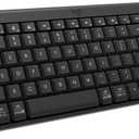 Logitech K250 Bluetooth Keyboard with Numpad, Easy Connectivity, Compact Wireless Keyboard Made with Recycled Plastic, Spill-Resistant, Comfortable Keys - Windows/MacOS - Graphite