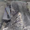 HYSEYY Double Rods Clothes Rack, Rolling Clothing Rack for Hanging Clothes Portable Wardrobe Rack, Metal Garment Rack Sturdy Coat Rack for Bedroom Laundry Living Room, Black