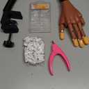 LIONVISON Practice Hand for Acrylic Nails, Flexible Nail Practice Hands Training Kits, Fake Manican Hands for Nails Practice, Movable Nail Maniquin Hand with 300PCS Nail Tips, File, Brush and Clipper