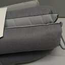 MAGZO Door Draft Stopper, 36 Inch x 2pcs Under Door Draft Blocker Noise Stopper, Weighted Wind Blocker Draft Guard for Bottom of Door, Gray