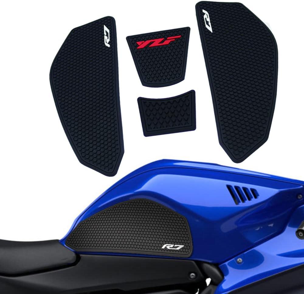 for YZFR7 R7 2024 2023 2022 2021 Motorcycle Tank Traction Pad Anti Slip Sticker Gas Knee Grip Protector YZF R7 Tank pad