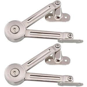 2 Packs [Upgraded] Qrity Cabinet Cupborad Furniture Door Lift Stay Support Hinge Damper - Support Up to 20KG - Opening Angle 75/90/110 - Come with Hex Key
