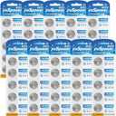 CR2016 Battery CR 2016 3V Lithium Batteries 2016 Coin Cell Battery for Keyless Remote Dogs Collar Garage Door Opener 50pcs