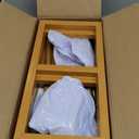 2-in-1 Dual-use Square Balloon Arch Stand Metal Wedding Backdrop Stand Party Birthday Bridal Baby Shower Flower and Floral Arch for Ceremony 6.6FT (Gold)