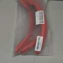 Carbon Fiber Steering Wheel Cover Anti-Slip Wrap Snap on Car Steering Wheel Accessories Grip 15 inch Universal 3pc Matte Red