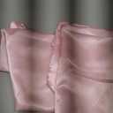 Bedsure Satin Pillowcase 2 Pack Similar to Silk Pillow Cases Standard Size, Pink Pillow Case Covers with Envelope Closure, Home Decor Valentine Gifts for Women Girls,20x26 Inches, 2pcs