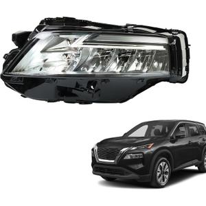 munirater Headlight Assembly Replacement for Rogue SL/S-V 2021 2022 2023 Left Headlamp Driver Side 260606RR0A