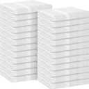 Avalon Towels Salon Towel - White Hand Towels Bulk Pack of 24 - 100% Cotton Absorbent Spa, Facial & Gym Towel for Working Out - 16x27 Inches (Not Bleach Proof)