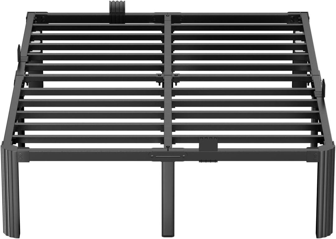 Queen Bed Frame,14 Inch 3500LBS Heavy Duty Mattress Frame Metal Platform