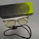 Smart Sunglasses for Men Women, UV400 Polarised Interchangeable Lenses Sunglasses, Bluetooth Glasses with Speakers, IP68 Waterproof, Noise Cancelling,85 Mah Battery for Sports Outdoor ActivitiesBlack