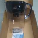 Brita Large Water Filter Pitcher for Tap and Drinking Water with SmartLight Change Indicator, Includes 1 Standard Filter, BPA-Free, Lasts 2 Months, 10-Cup Capacity, Stretch Limo Black