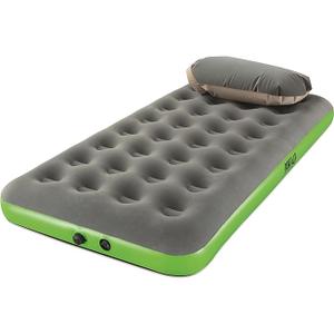 Pavillo Bestway 1.88 m x 99 cm x 22 cm Roll & Relax Air Mattress Twin with AirCinch Inflation System (Grey)