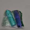 New Little Ouchies Pain Fidget, 3D Printed Pain Stim Fidget for Adult , Spiky Grippy Stim Keychain with [Spinner & Clicker] Functions, Sensory Toys for Stress Relief - 2 Pack (Green and Purple)