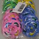 20Pcs Mini Swim Rings Inflatable Tiny Pool Floats for Mini House Decoration Random Colors Material for Pool Parties and Creative Decor