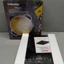 Mueller RapidTherm Portable Induction Cooktop Hot Plate Countertop Burner 1800W, 8 Temp Levels, Timer, Auto-Shut-Off, Touch Panel, LED Display, Auto Pot Detection, Child Safety Lock, 4 Preset Programs