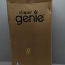 Diaper Genie Platinum Pail (Sage Green) is Made in Durable Stainless Steel and Includes 1 Easy Roll Refill with 18 Bags That can Last up to 5 Months.
