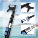 Boat Hooks for Docking,Telescoping Boat Hook,Sturdy and Lightweight Push Pole for Boat Accessories