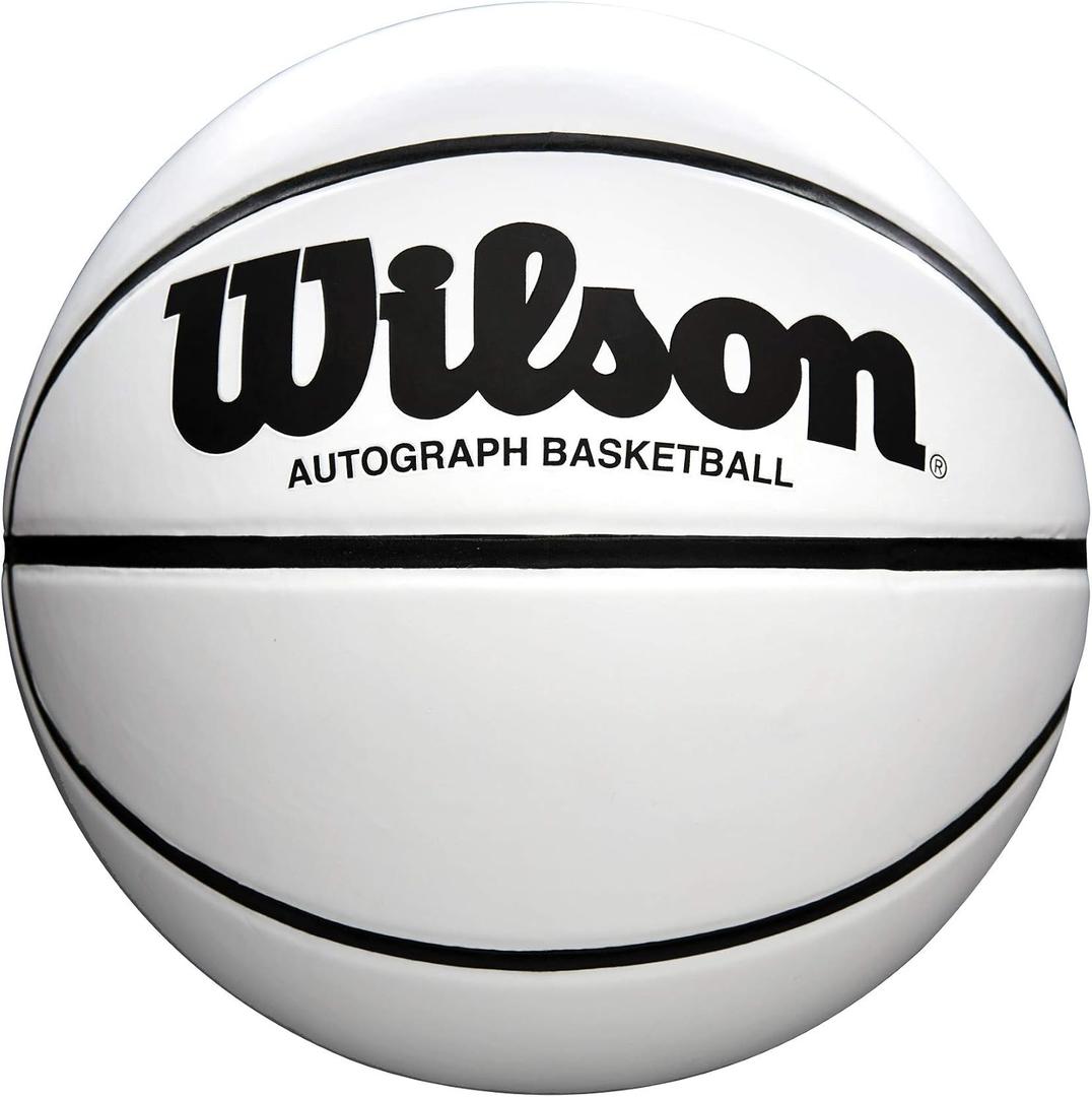 WILSON Autograph Basketball - NCAA and Non-NCAA, Size 7 - 29.5"