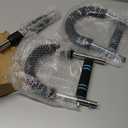 Twister Arm Trainer, 60-100lb Adjustable Chest & Arm Workout Tool, Compact Twister Arm Strengthener, Portable Power Twister Bar with Snap - Together Detachable Design for Fitness Anywhere(Blue)