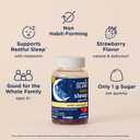 3 x Mommy's Bliss Kids Sleep Melatonin Gummies, No Artificial Colors, Flavors or Gelatin, Strawberry Flavor Children's Melatonin Gummies, Age 3+, 60 Count