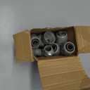 Conduit Connectors, 3/4 Inch Liquid Tight Connector NPT Non-Metallic for PVC Electrical Flexible Conduit Fittings, 5 Straight and 5 Angle 90 Degree, UL Listed, Grey (10-Pack)