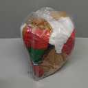 7 Feet Inflatable Gingerbread Man in Hot Cocoa Mug with Built-in LED Lights and Gift Boxes