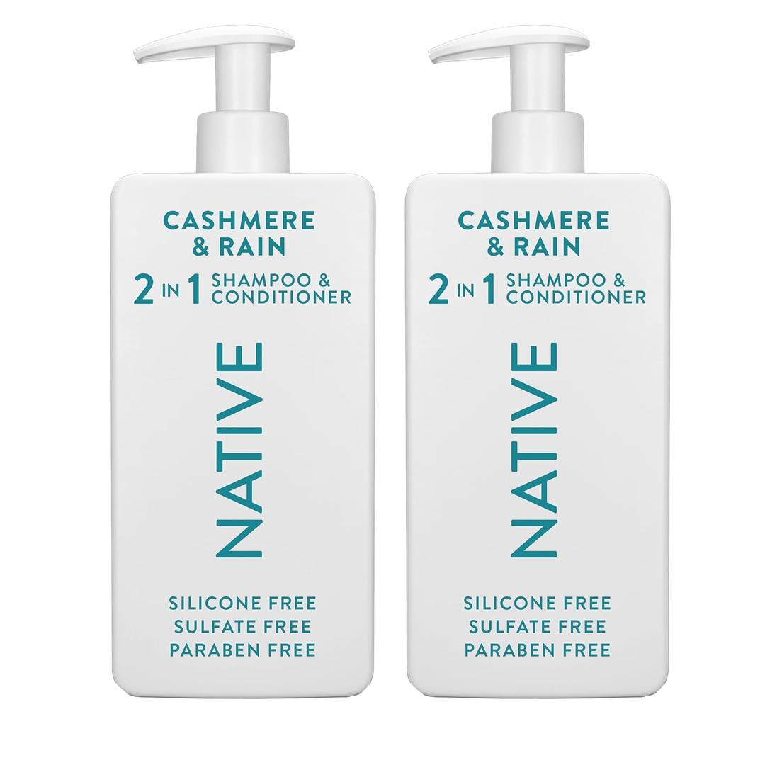 Native Cashmere & Rain 2N1 Shampoo & Conditioner Set 16.5 fl oz