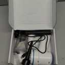 KMM Handheld Car Vacuum Cleaner, 9000PA Vacuum Cleaner & Air Duster, 120W High Power Vacuum Portable Cordless, Hand Held Vacuum Rechargeable with Multi-Nozzles & LED Light for Home, Car, Office (White & Blue)