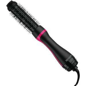 REVLON One-Step Hair Dryer and Styler - Root Booster Round Brush for Styling, Dryer Brush for Fast and Easy Salon-Quality Blowout, More Shine and Less Frizz (1-1/2 in)
