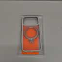 TORRAS Ostand Q3 Spin for iPhone 17 Pro Case with 360 Magnetic Stand, Fit for MagSafe, Built-in Kickstand, 4X Military-Grade Shockproof Phone Case for iPhone 17 Pro Translucent Silver, Camera Control