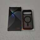 TORRAS Upgraded Magnetic Shockproof for Google Pixel 9 Pro Case & Pixel 9 Case, [Fit for MagSafe][16FT Mil-Grade Drop Protection] Translucent Slim Protective Phone Case for Pixel 9 Pro, Black